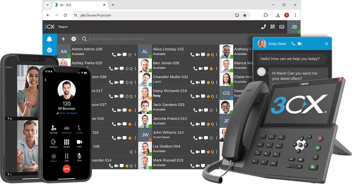 Kupfer- und Glasvernetzung